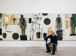 Mimmo Paladino, his solo show, Galleria Christian Stein, MIlan, 2023